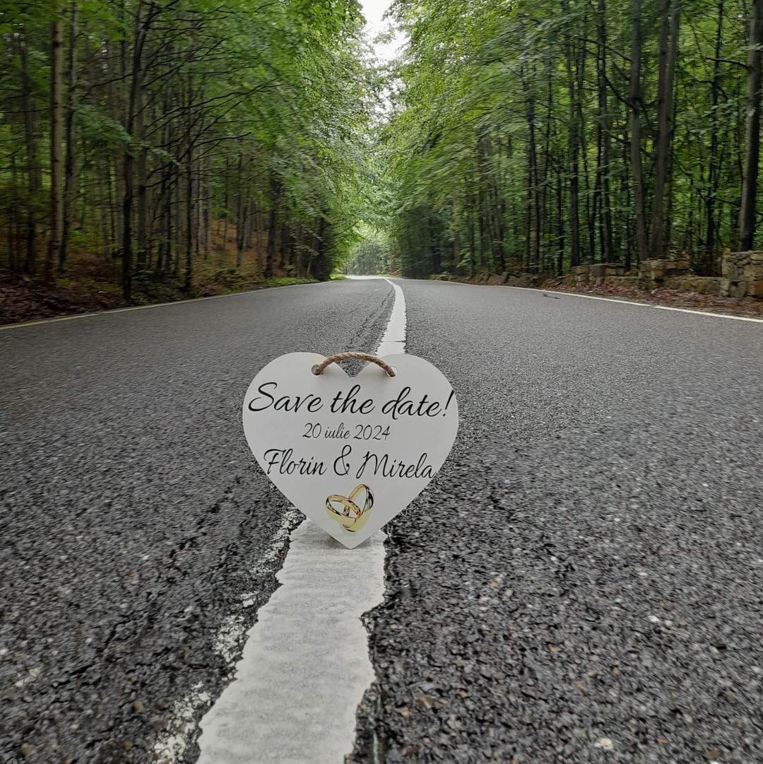 Plăcuță ” Save the Date ” - V1