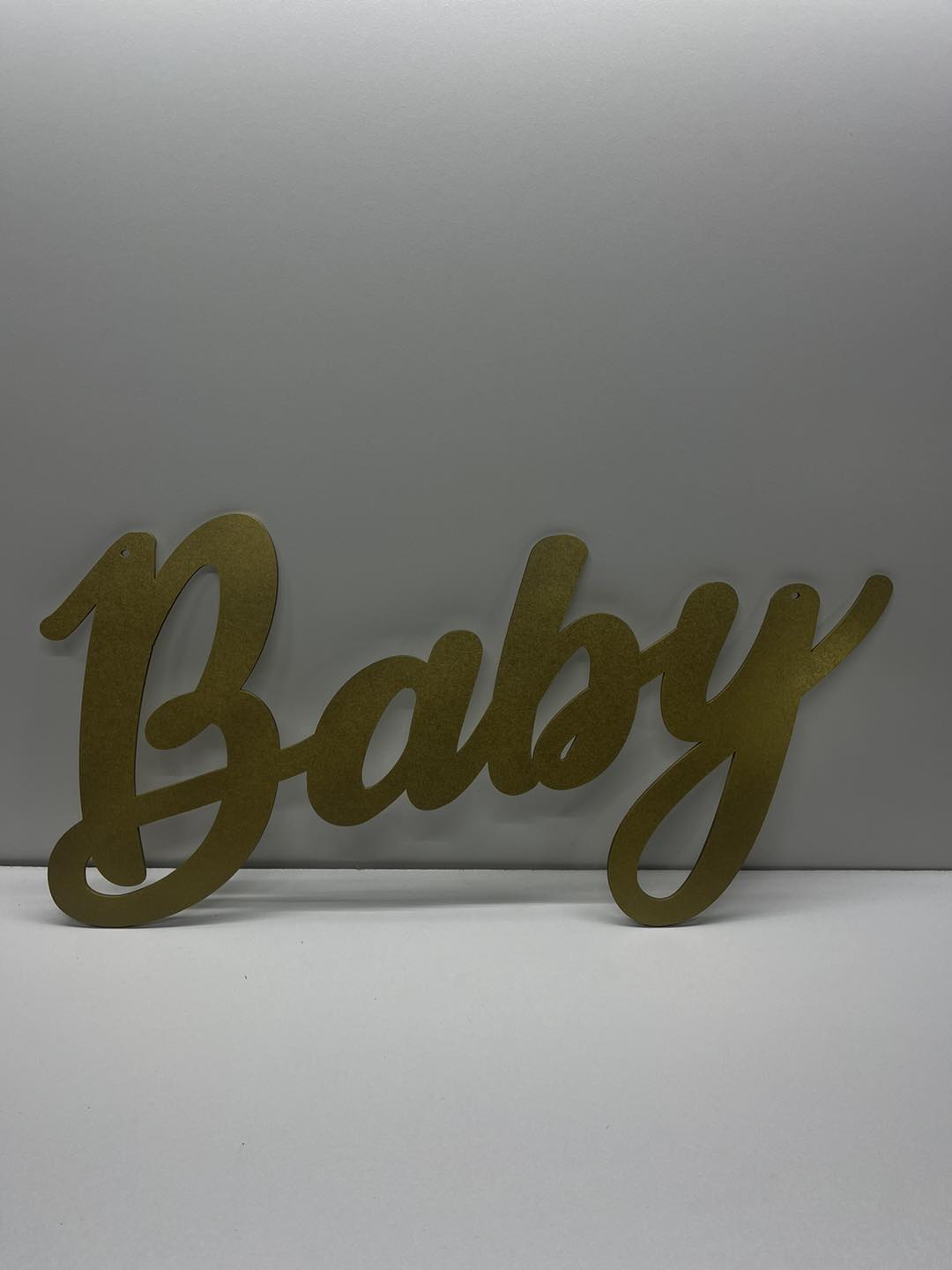 Nume panou personalizat gold