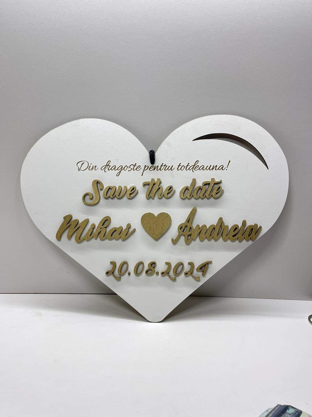Plăcuță ” Save the Date ” - V13