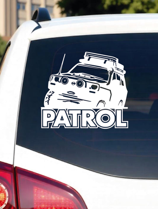 Stiker Nissan PATROL  S2 PLO