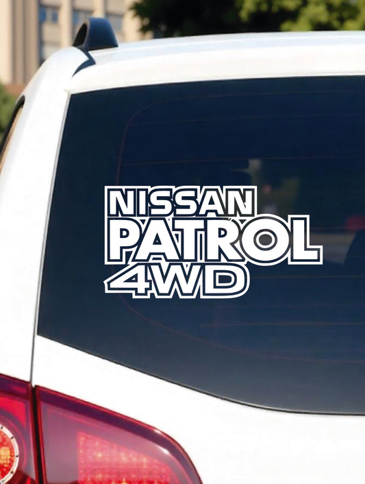 Stiker Nissan PATROL S3  PLO