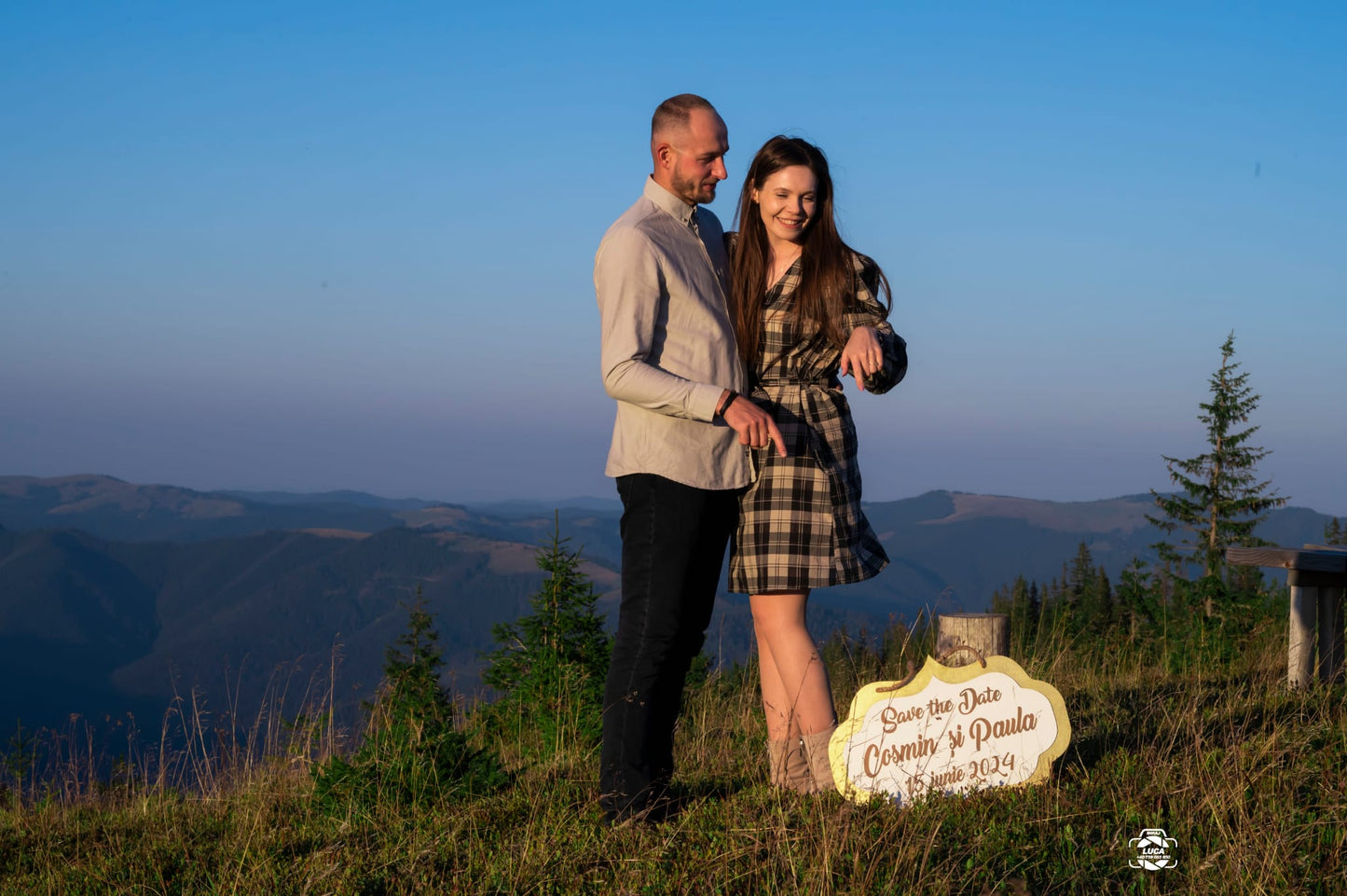 Plăcuță ” Save the Date ” - V12