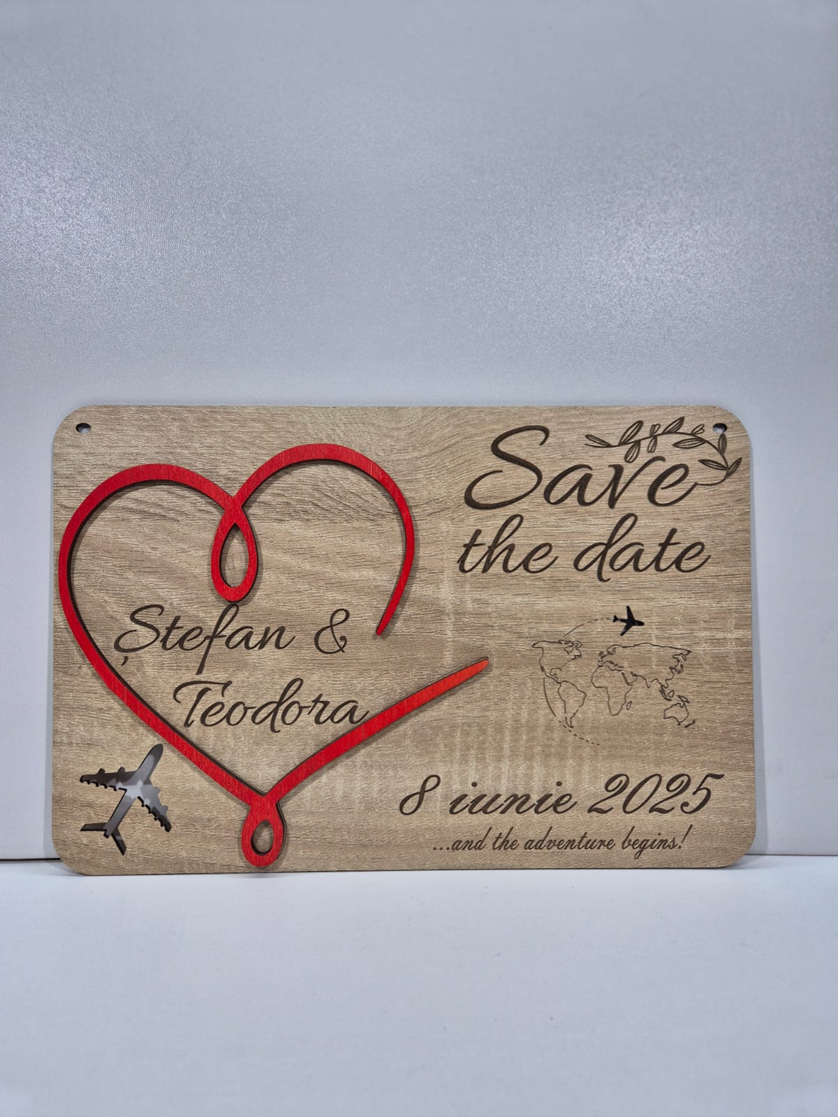 Plăcuță ” Save the Date ” - V5