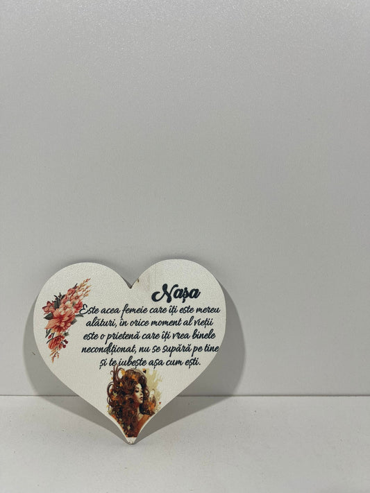 Blank pentru martisor inima Nasa  v177-43