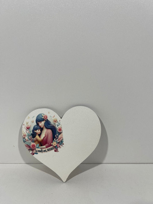 Blank pentru martisor inima La multi ani, Mama v177-34