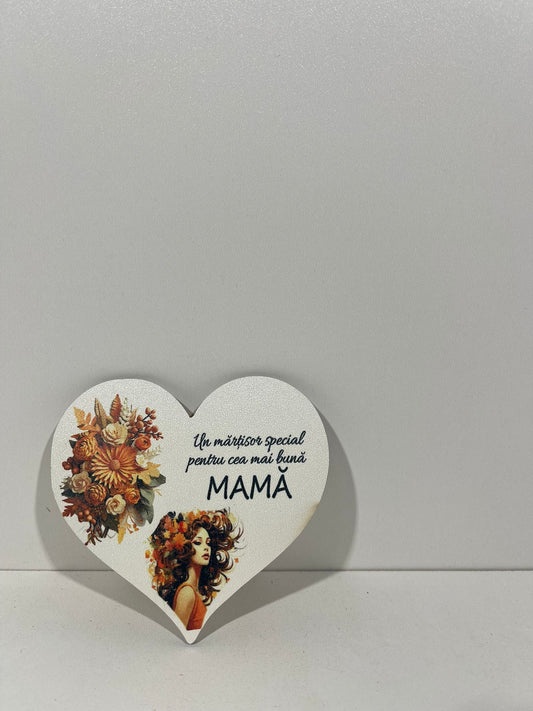 Blank pentru martisor inima Mama v177-31