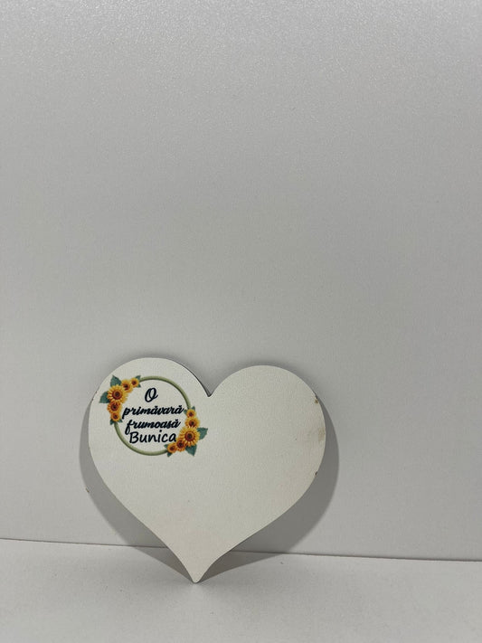 Blank pentru martisor inima  Bunica  v177-19