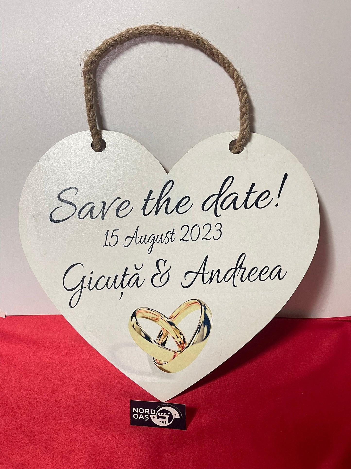 Plăcuță ” Save the Date ” - V1
