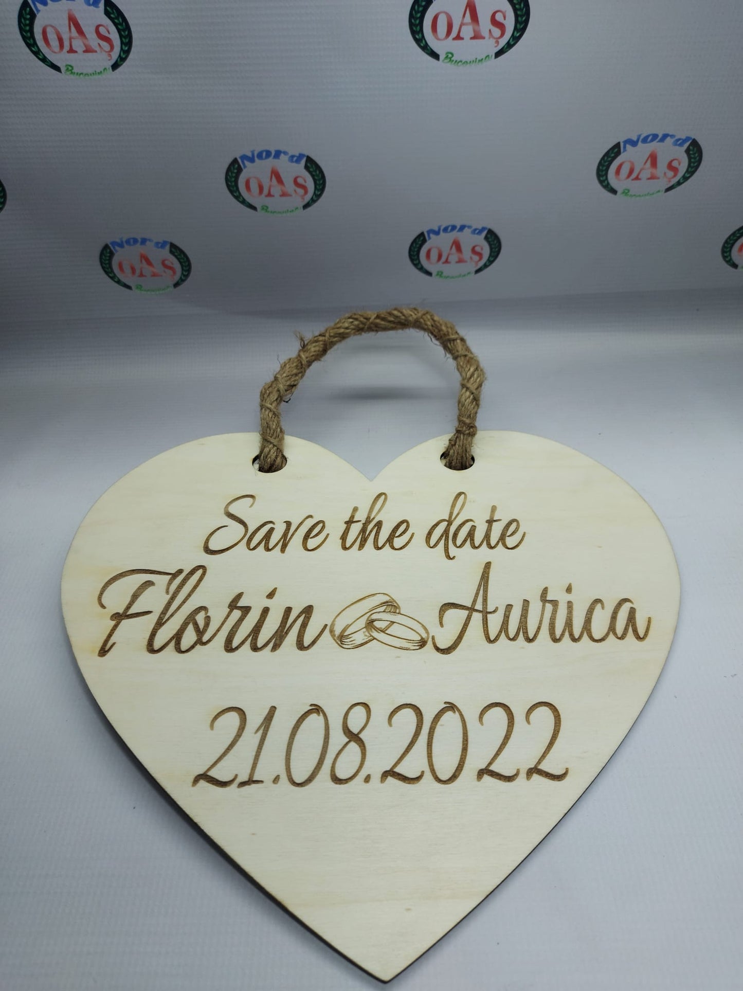 Plăcuță ” Save the Date ” - V2