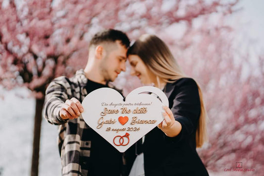 Plăcuță ” Save the Date ” - V9