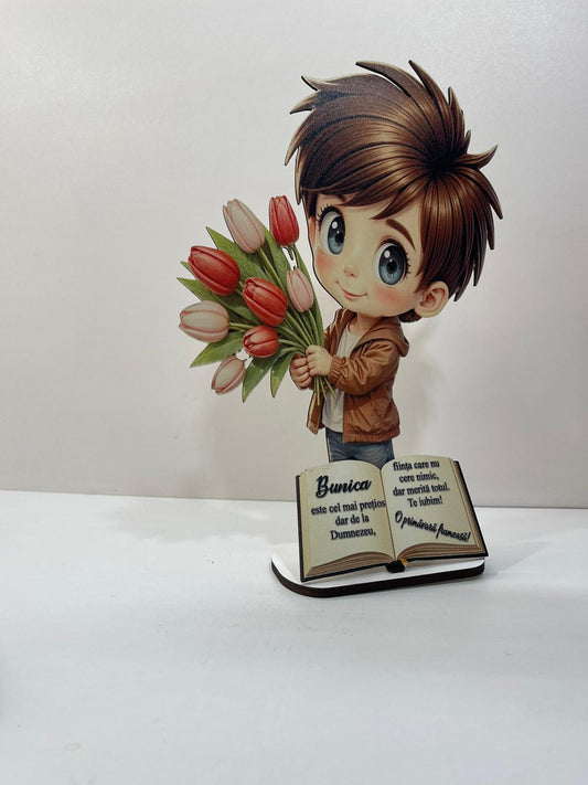 Blank licheni - V304.10 pentru Profesoara / Invatatoare / Educatoare / Bunic / Bunica PRI 26k