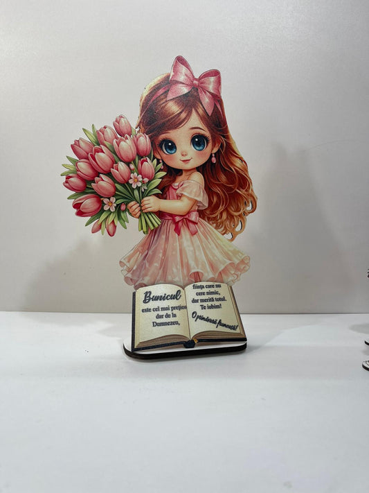 Blank licheni - V304.2 pentru Profesoara / Invatatoare / Educatoare / Bunic / Bunica PRI 26k